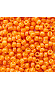 Miyuki rocailles Perlen 8/0 - Duracoat opaque kumquat 8-4454